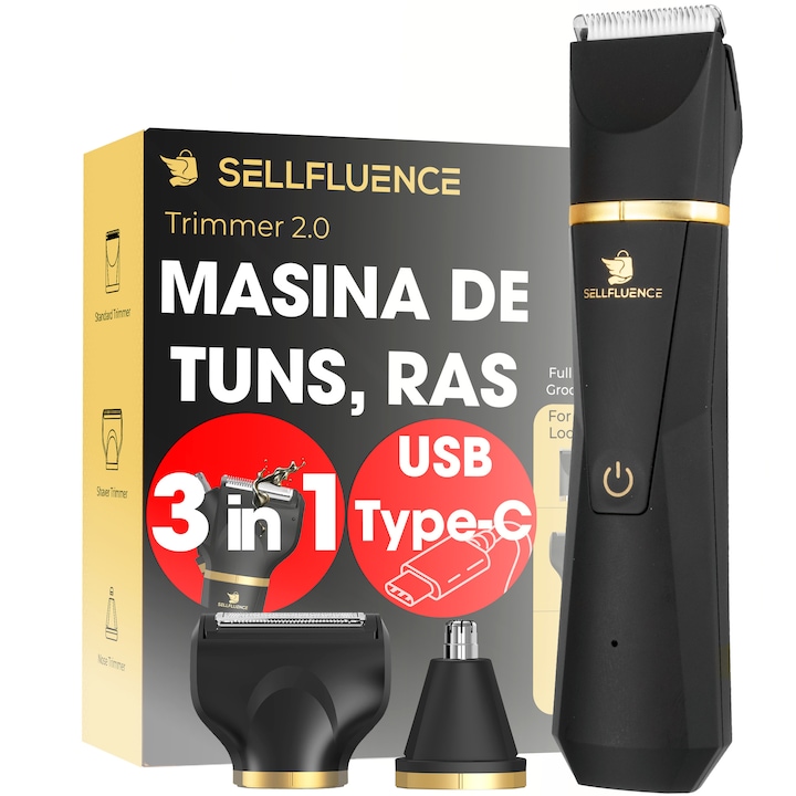 Aparat de tuns Sellfluence Trimmer 2.0